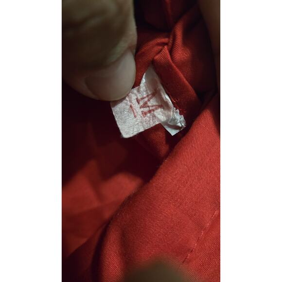 Falda Folklorico Women's Red White Green Yellow Blue Ribbon Skirt Size M - Picture 7 of 12